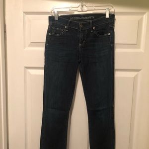 Citizens of Humanity, Straight leg, dark wash